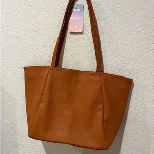 Chic Brown Tote Bag